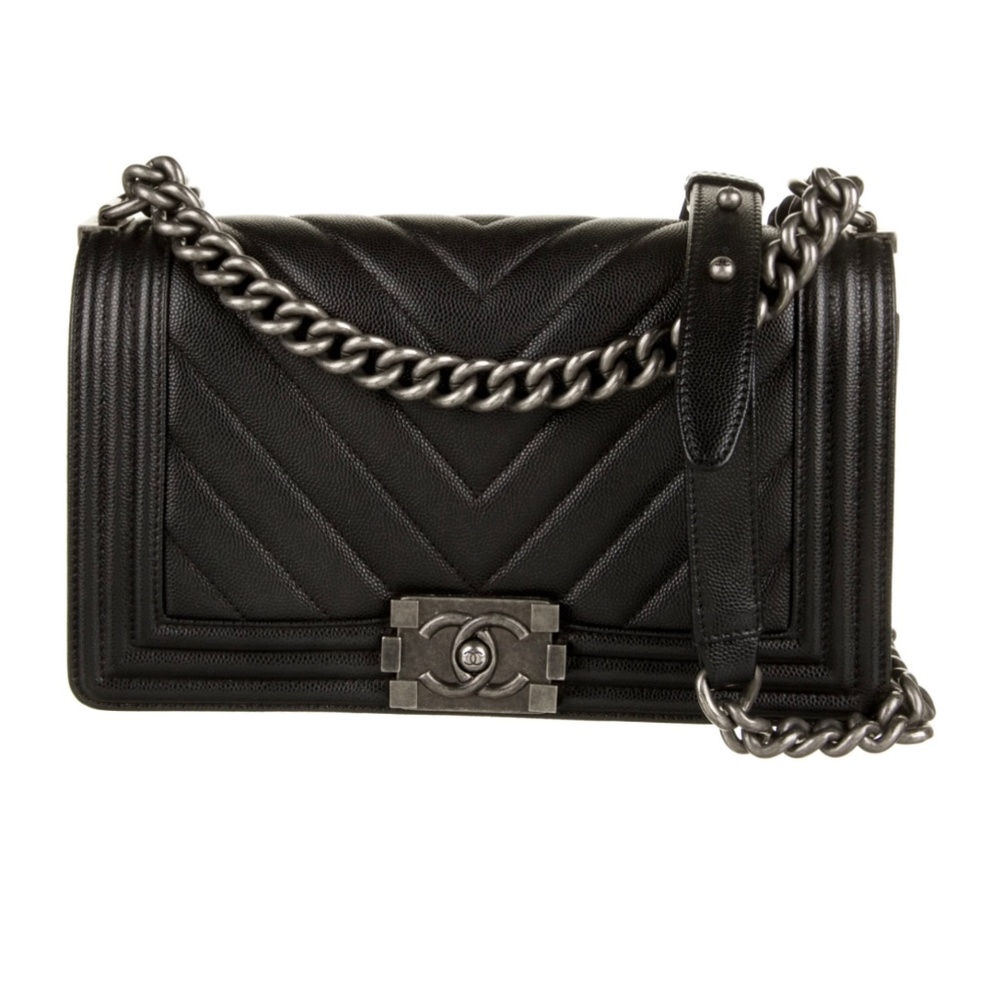 Chanel Medium Chevron boy bag